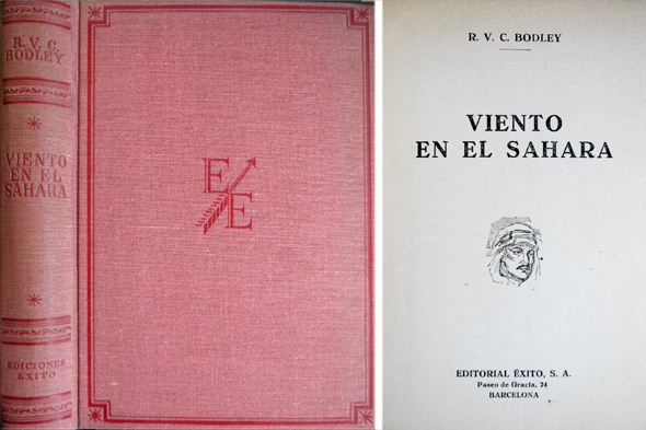 Viento en el Sahara. Novela. Traducción de Luis Solano Costa.