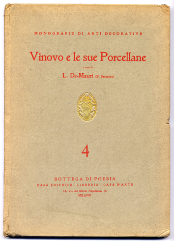 Vinovo e le sue Porcellane. Una pagina di storia dell'arte …