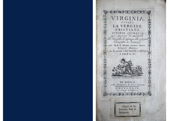 Virginia ovvero La Vergine Cristiana. Istoria siciliana, per servire di …