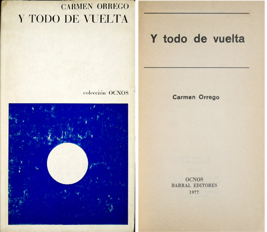 Y todo de vuelta. Poemas.
