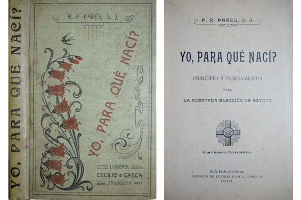 Yo, ¿para qué nací?. Principio y fundamento para la acertada …