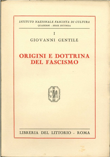 Origini e dottrina del fascismo