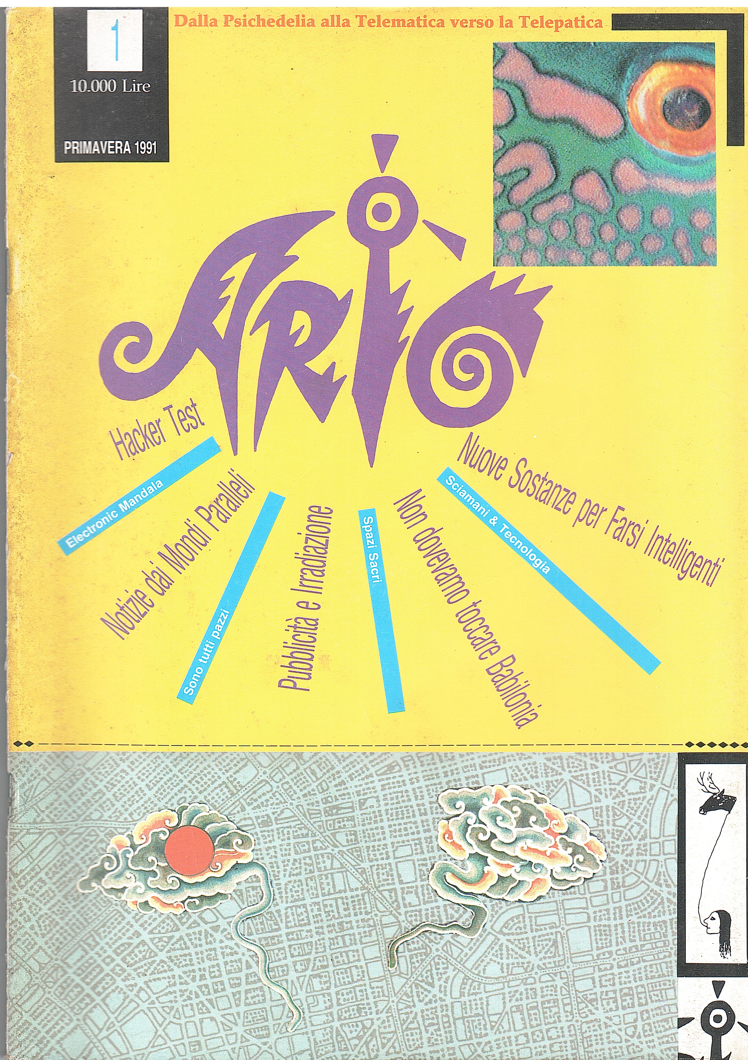 ARIO N. 1 1991 RIVISTA DALLA PSICHEDELIA ALLA TELEMATICA VERSO …