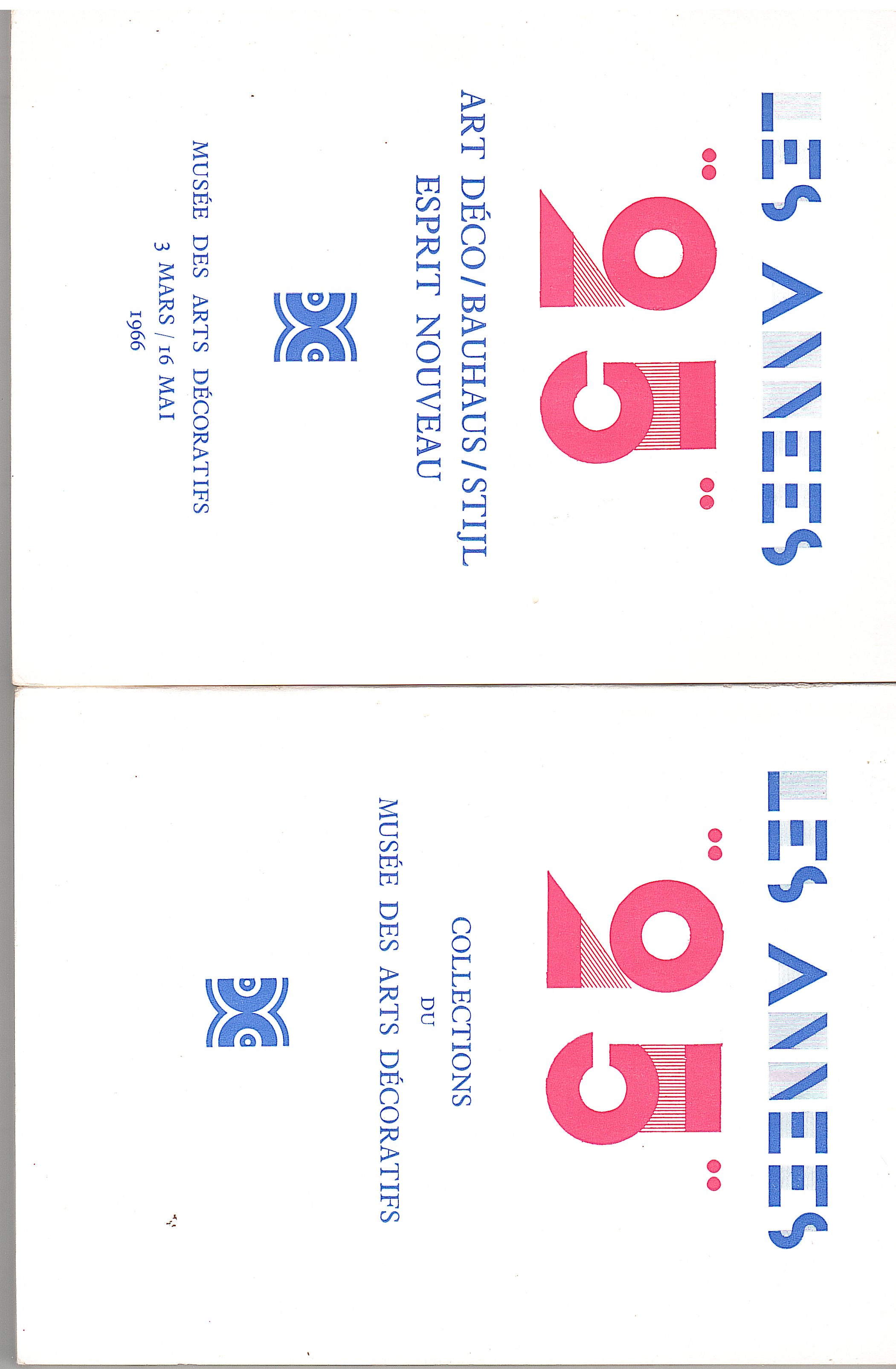 LES ANNEES "25" ART DECO/BAUHAUS/STIJL ESPRIT NOUVEAU