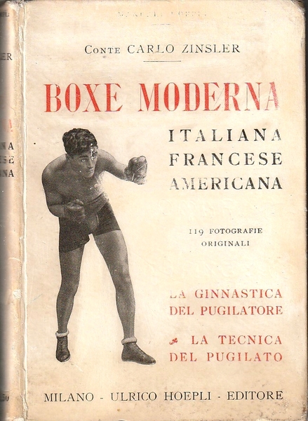 La Boxe moderna italiana francese americana -