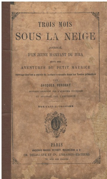 Trois mois sur la neige; journal d'un jeune habitant du …