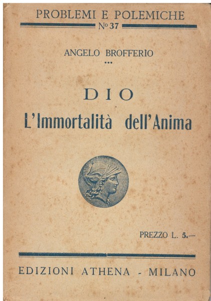 Dio. L'immortalità dell'anima -