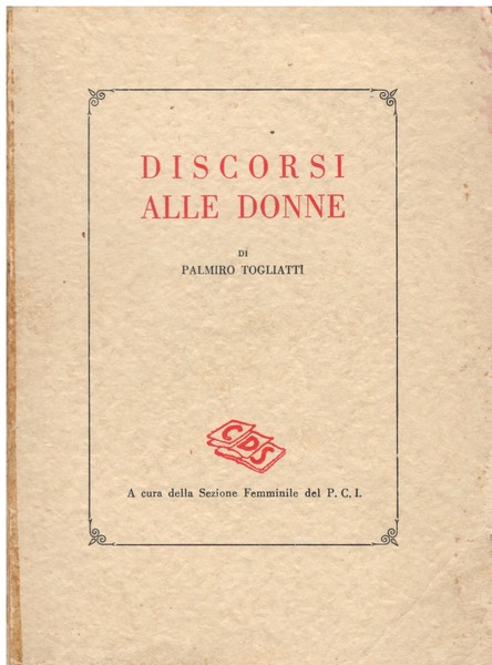 Discorsi alle donne