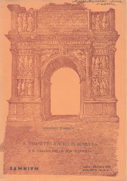 Il tempietto italico di Romulea e il valore della sua …