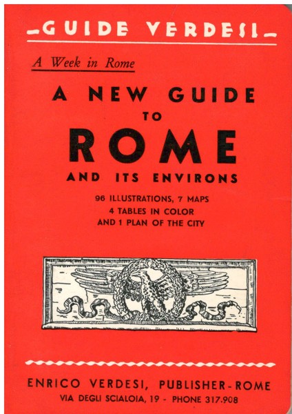 A new guide to Rome and its environs