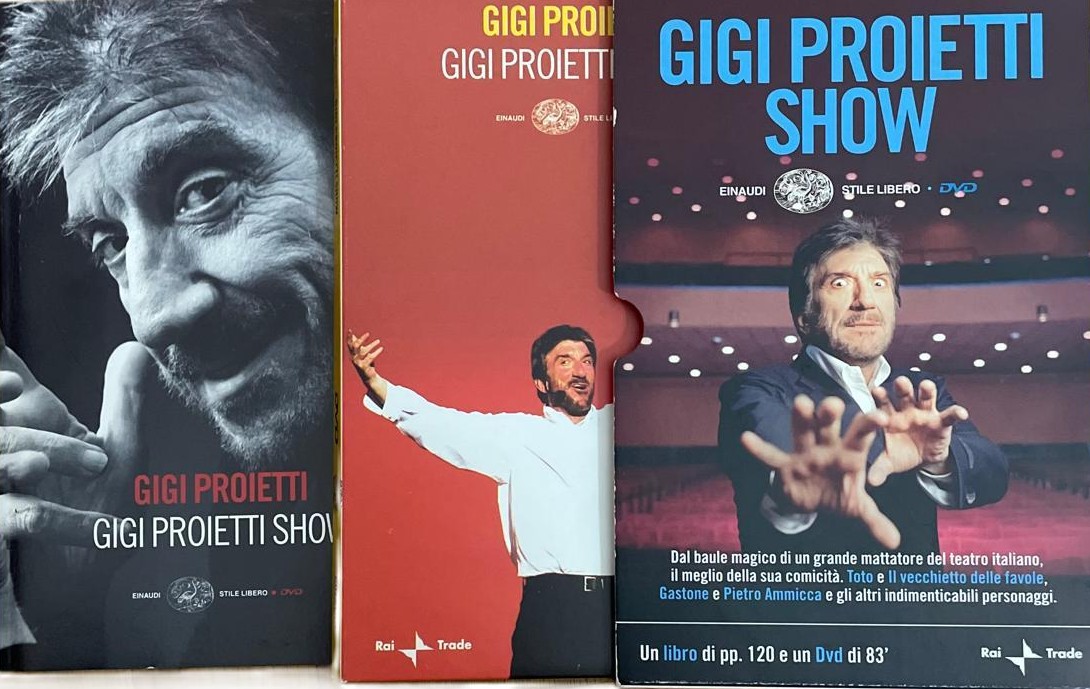 Gigi Proietti Show Libro + DVD
