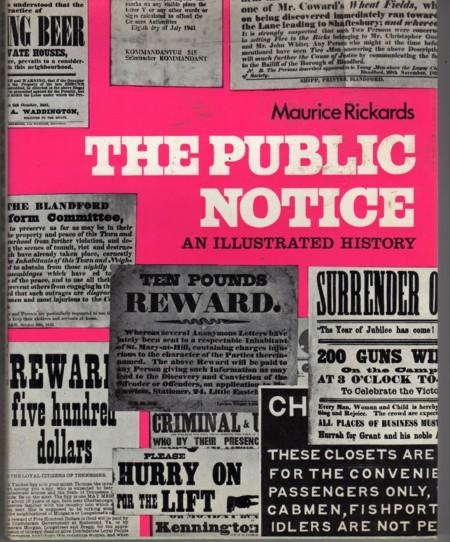 The Public Notice An Illustrated History
