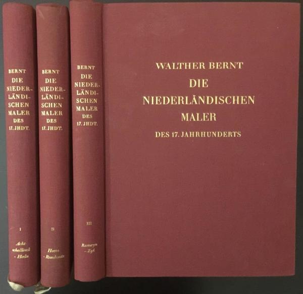Die Niederländischen Maler des 17. Jahrhunderts 3 Voll.