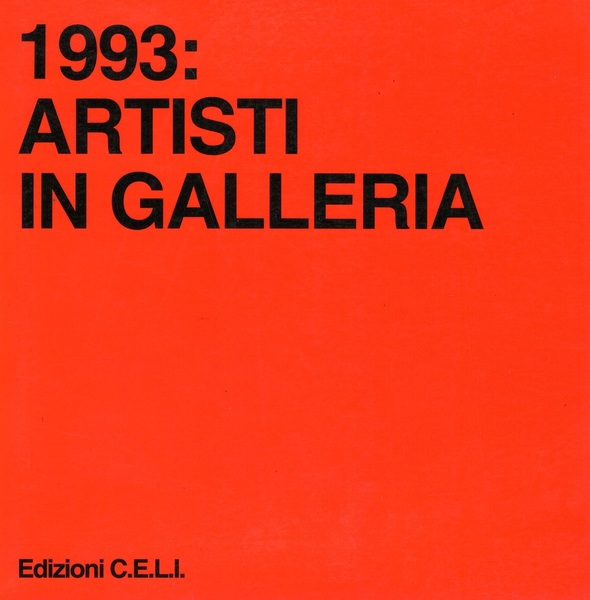 1993 Artisti in Galleria