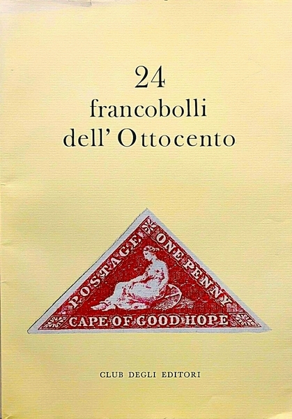 24 francobolli dell'Ottocento
