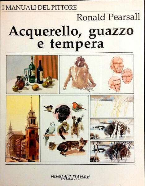 Acquarello guazzo e tempera