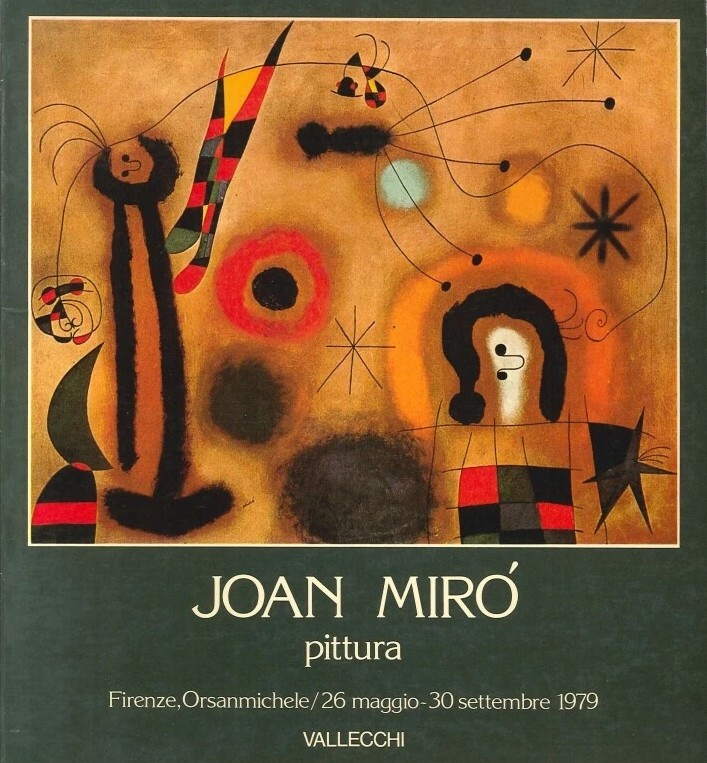 Joan Mirò pittura 1914-1978