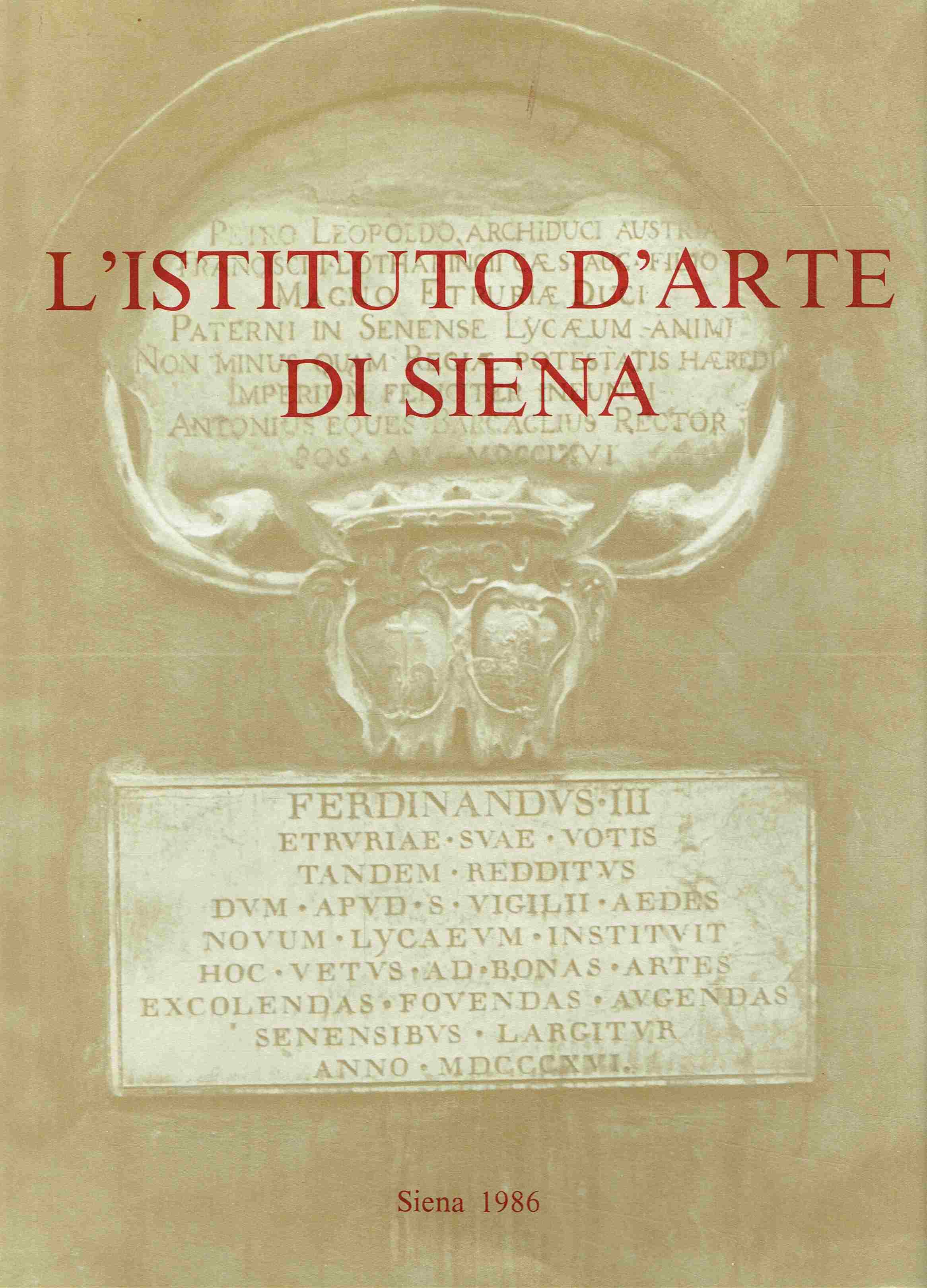 L'istituto d'arte di Siena