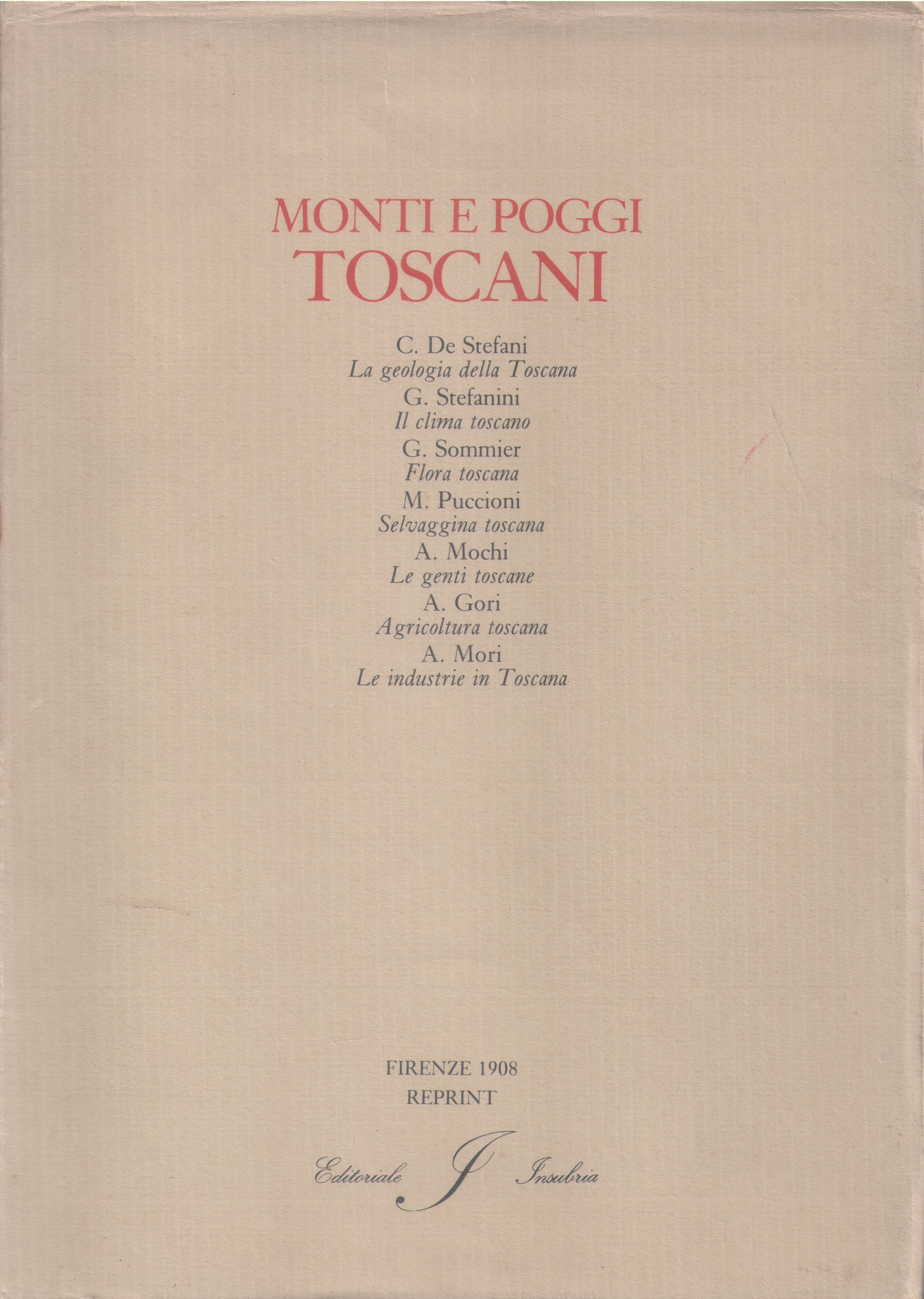 Monti e poggi Toscani