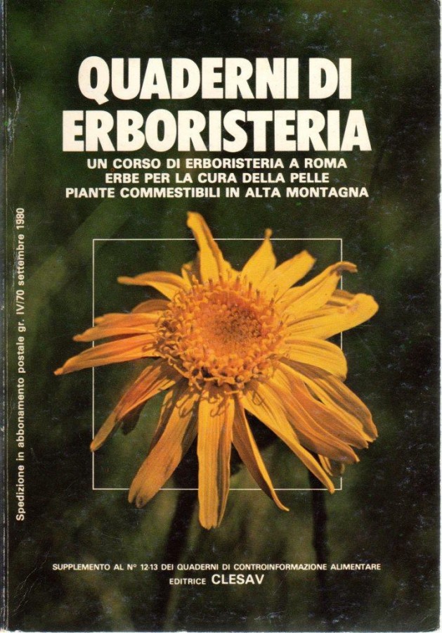 Quaderni di Erboristeria Un corso di erboristeria a Roma, erbe …