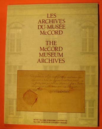 Les Archives Du Musee McCord/The McCord Museum Archives