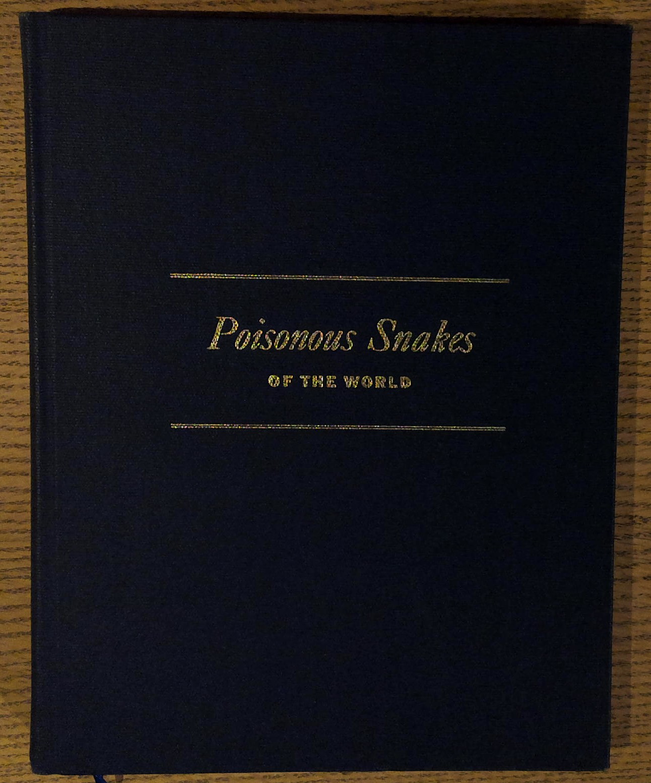 Blank Journal (Poisonous Snakes of the World)