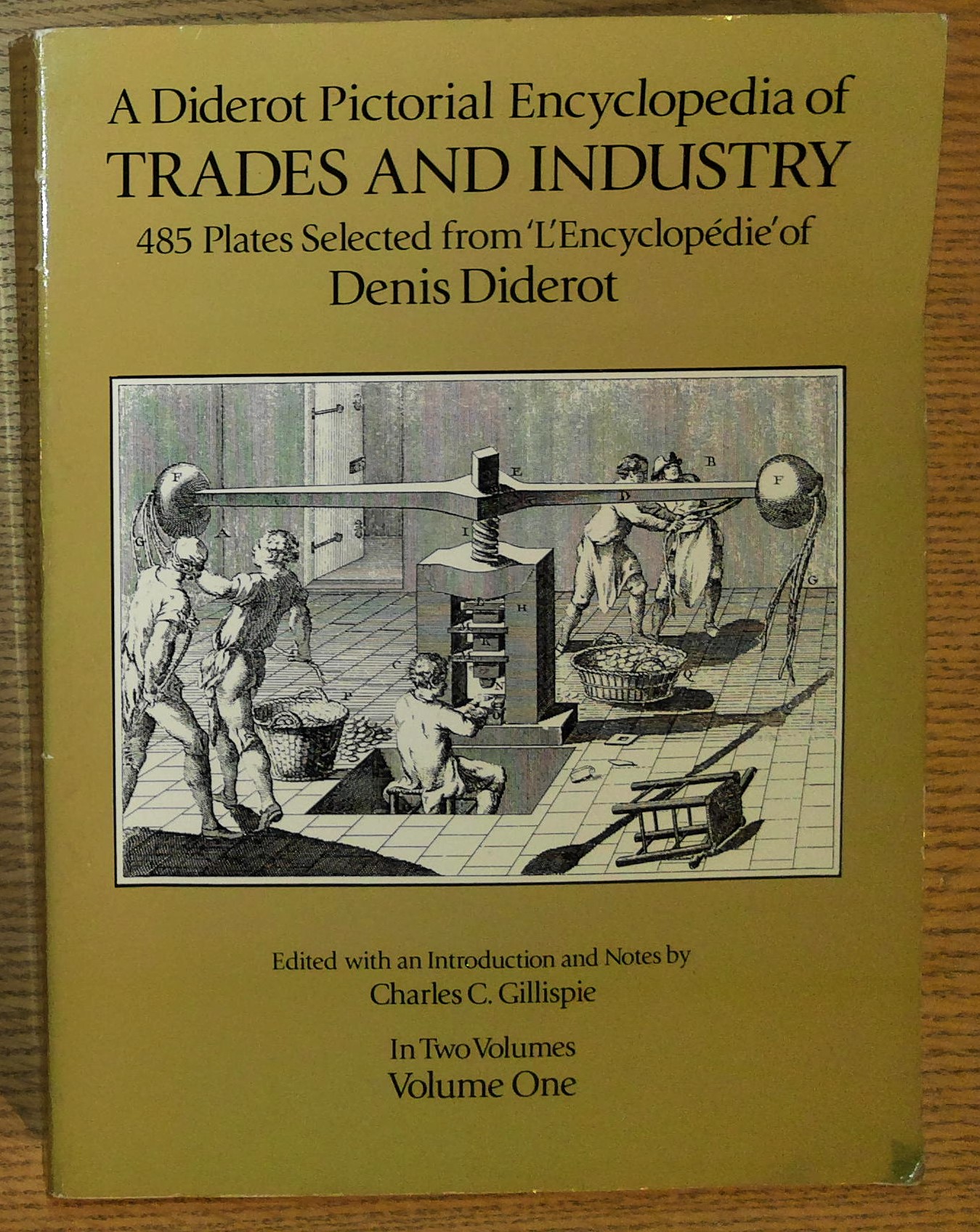 Diderot Pictorial Encyclopedia of Trades and Industry : Vol 1