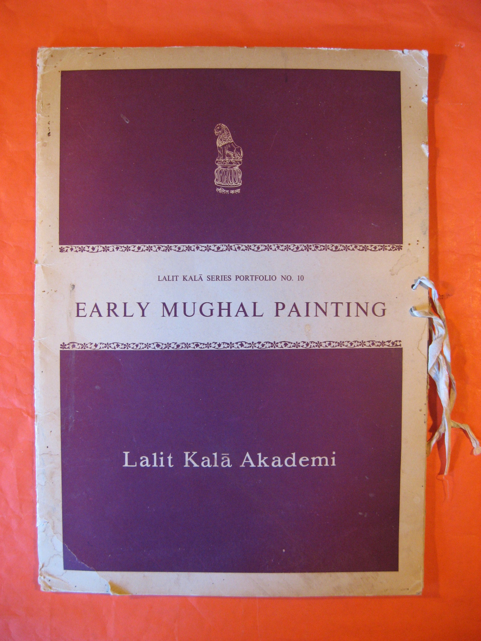 Early Mughal Painting [lalit Kala Series Portfolio # 10]