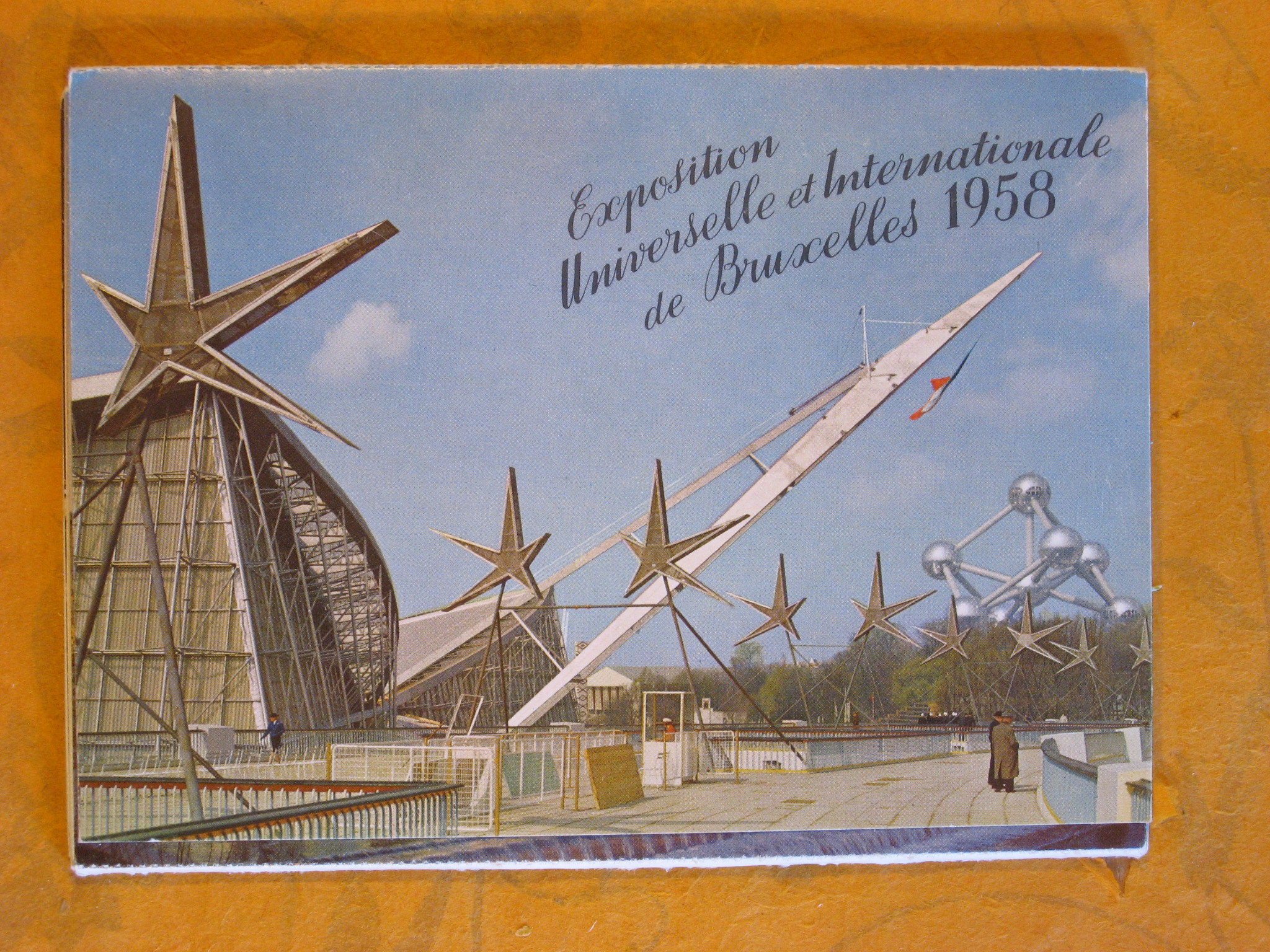 Exposition Universelle et Internationale De Bruscelles 1958 - Accordion Postcard …