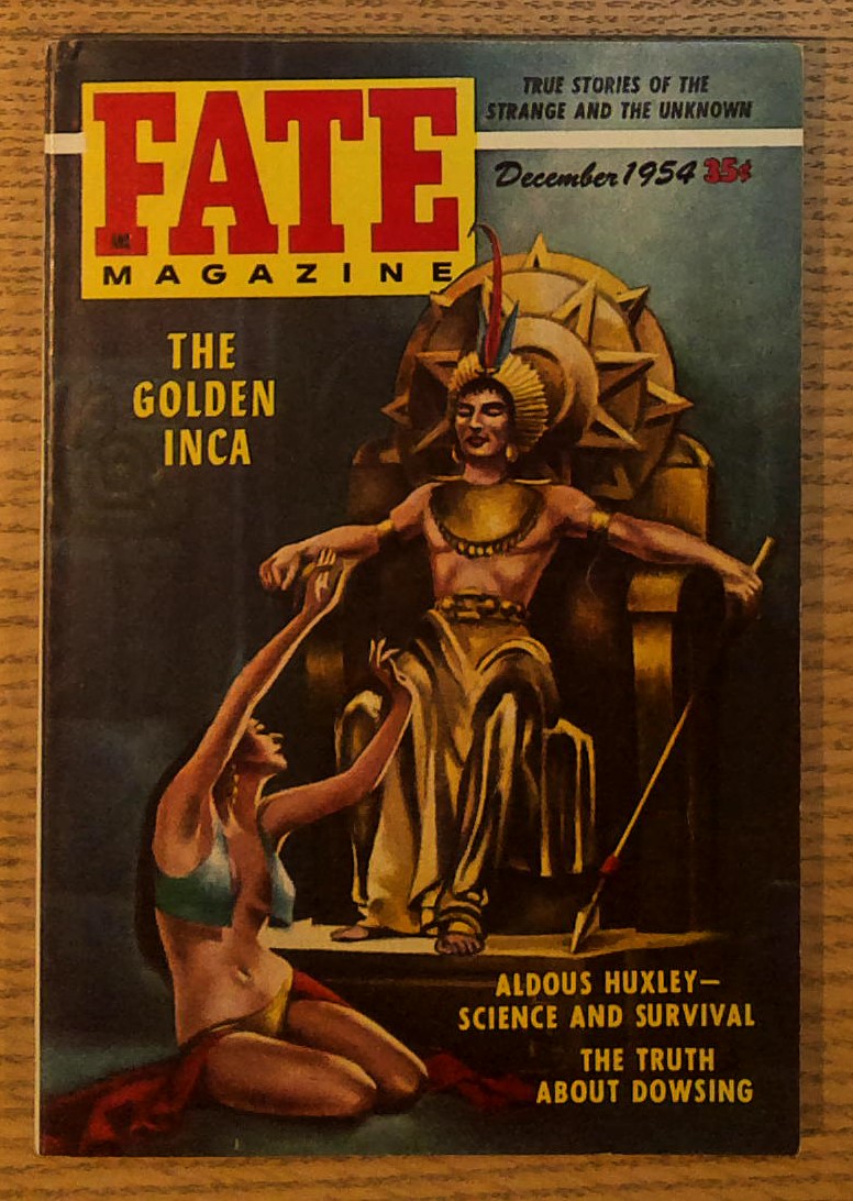 Fate Magazine December, 1954: Vol. 7 #12, Issue #57; True …