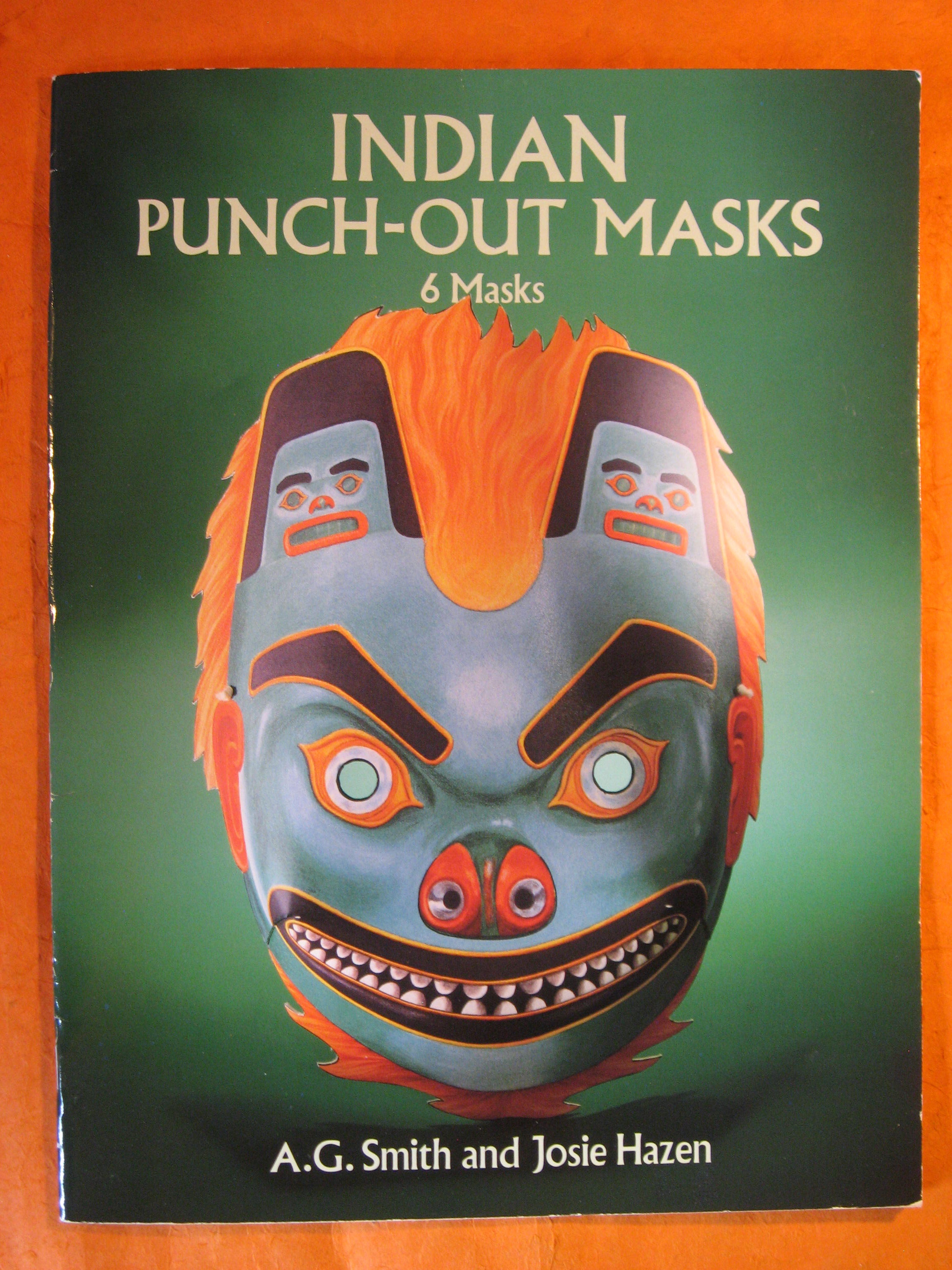 Indian Punch-Out Masks: Six Masks