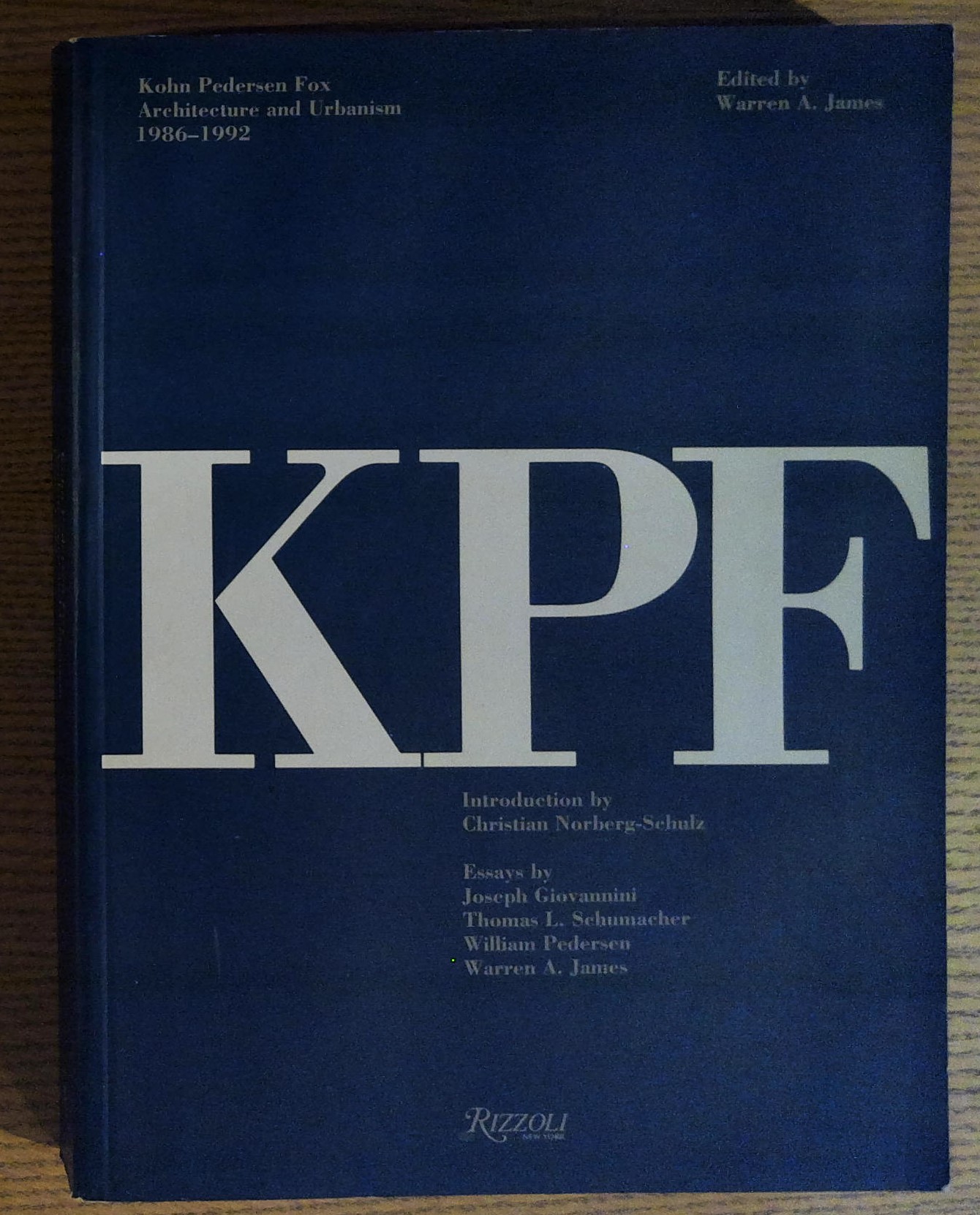 Kohn Pederson Fox: Architecture and Urbanism 1986-1992