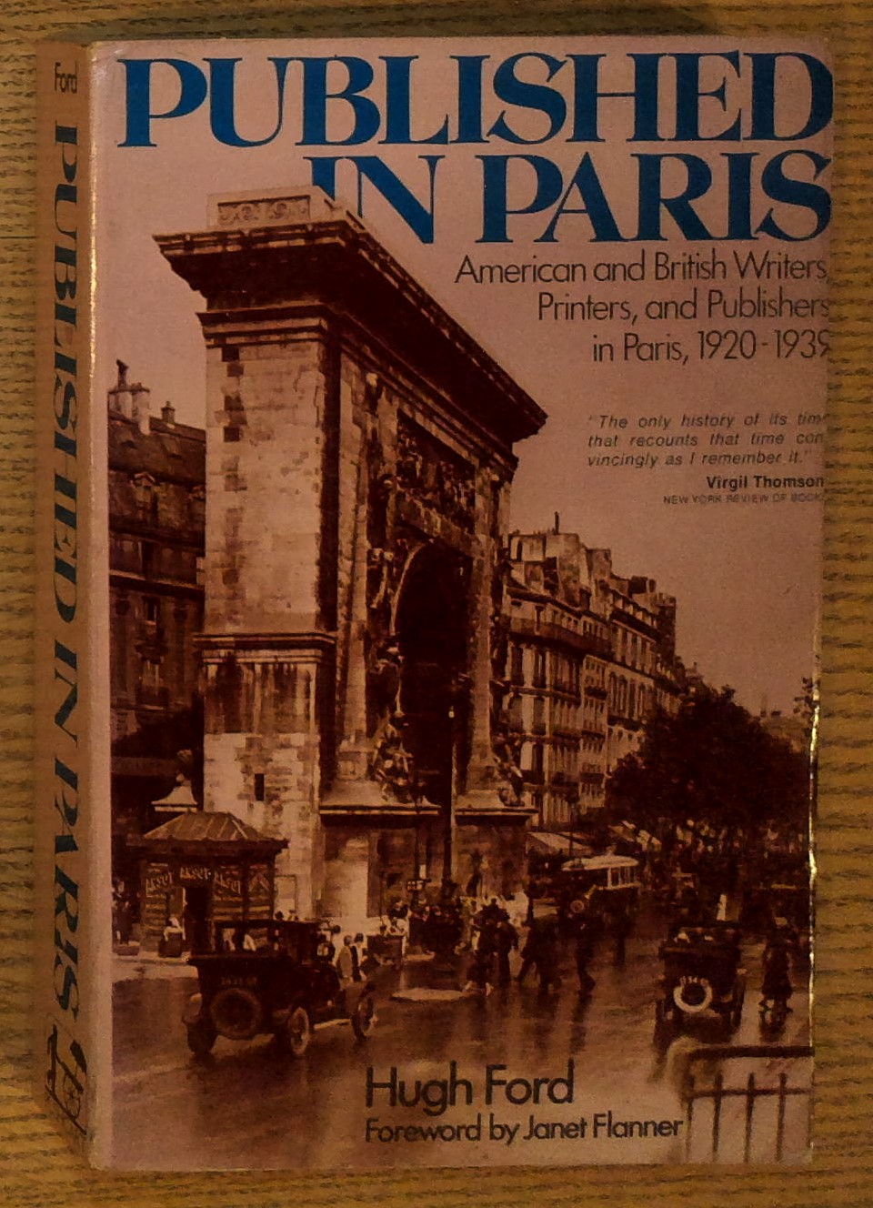 Published in Paris: American and British Writers, Printers, and Publishers …