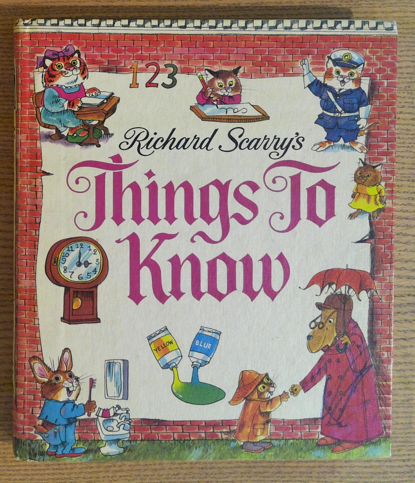 Richard Scarry's Things to Know (The Look & Learn Library)