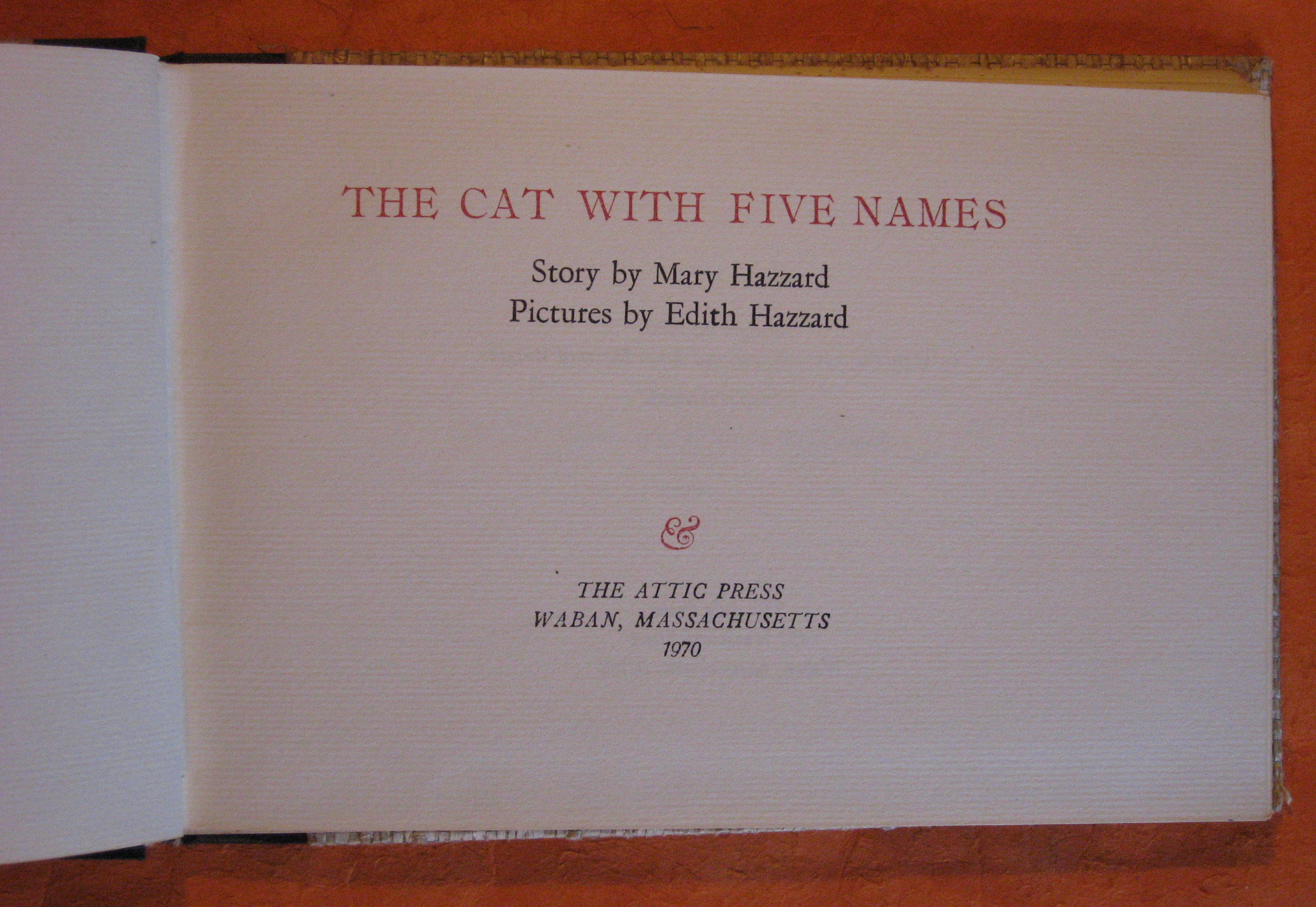 The Cat With Five Names