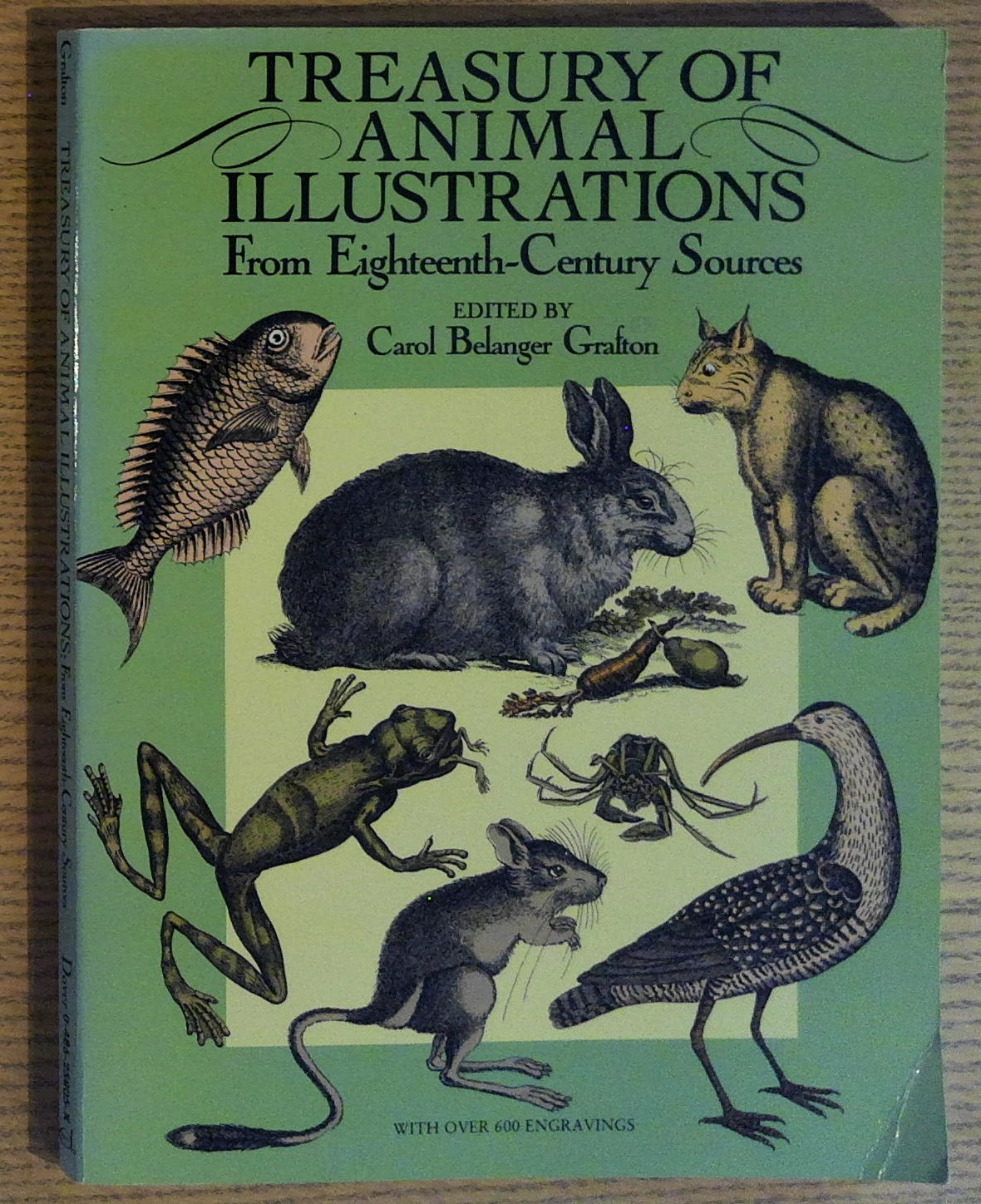 Treasury of Animal Illustrations: From Eighteenth-Century Sources (Dover Pictorial Archive)