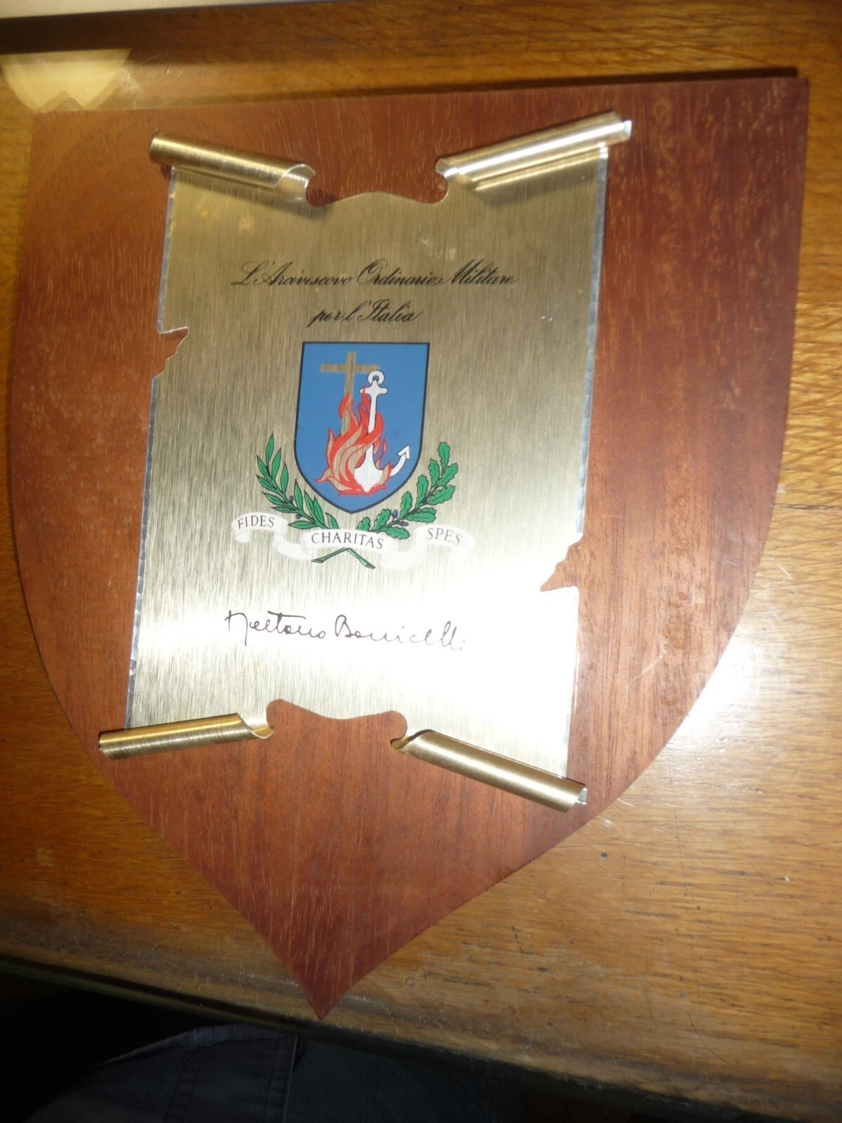013 CREST EMBLEMA MILITARE L'ARCIVESCOVO ORDINARIO MILITARE PER L'ITALIA