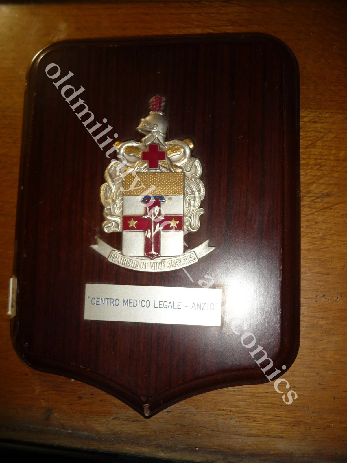 016 CREST EMBLEMA MILITARE CENTRO MEDICO LEGALE ANZIO MOTTO FRATIBUS …