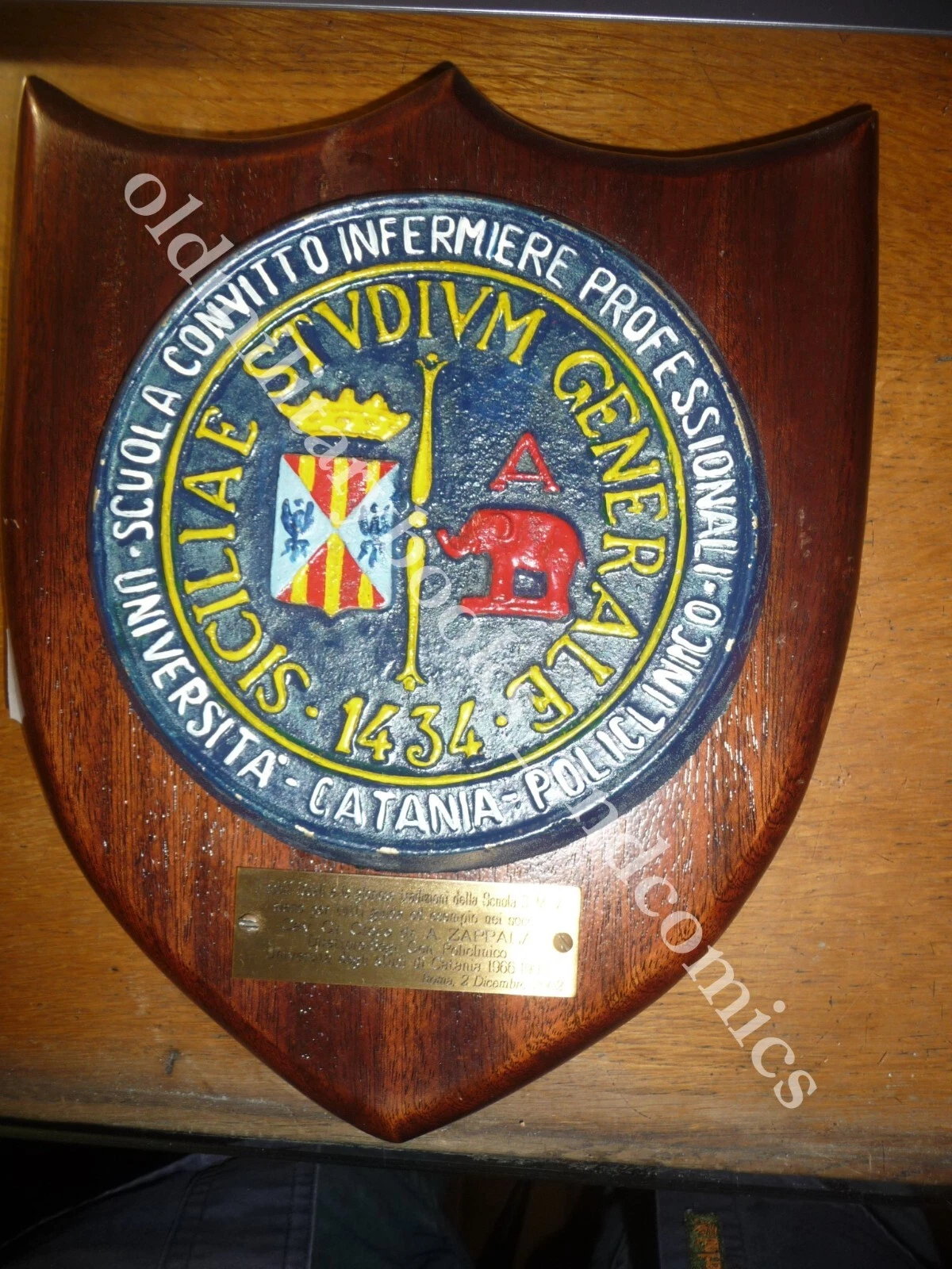 017 CREST EMBLEMA MILITARE SCUOLA CONVITTO INFERMIERE PROFESSIONALI UNIVERSITA CATANIA …