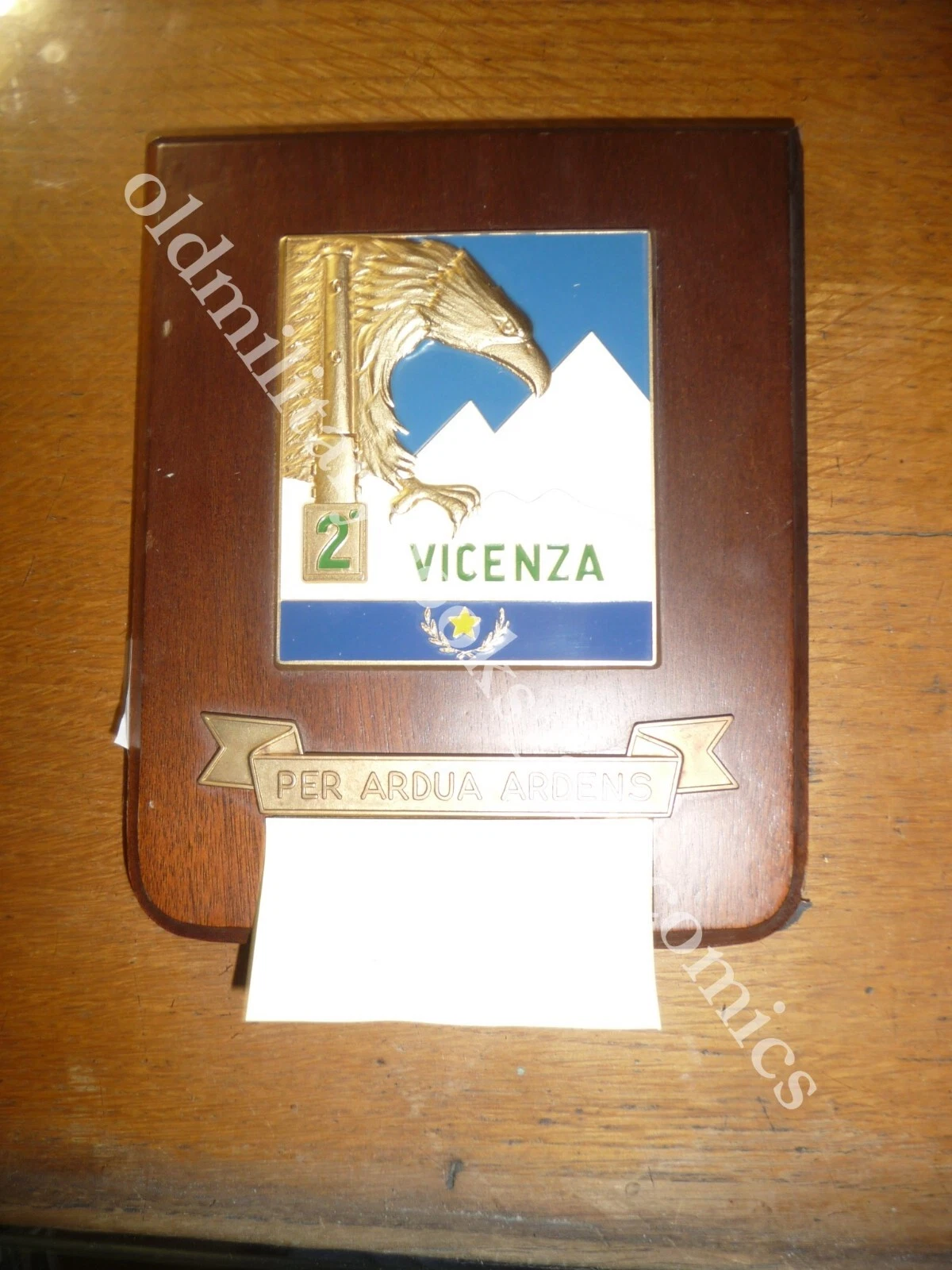 020 CREST EMBLEMA MILITARE 2° REGGIMENTO ARTIGLIERIA DA MONTAGNA MOTTO …