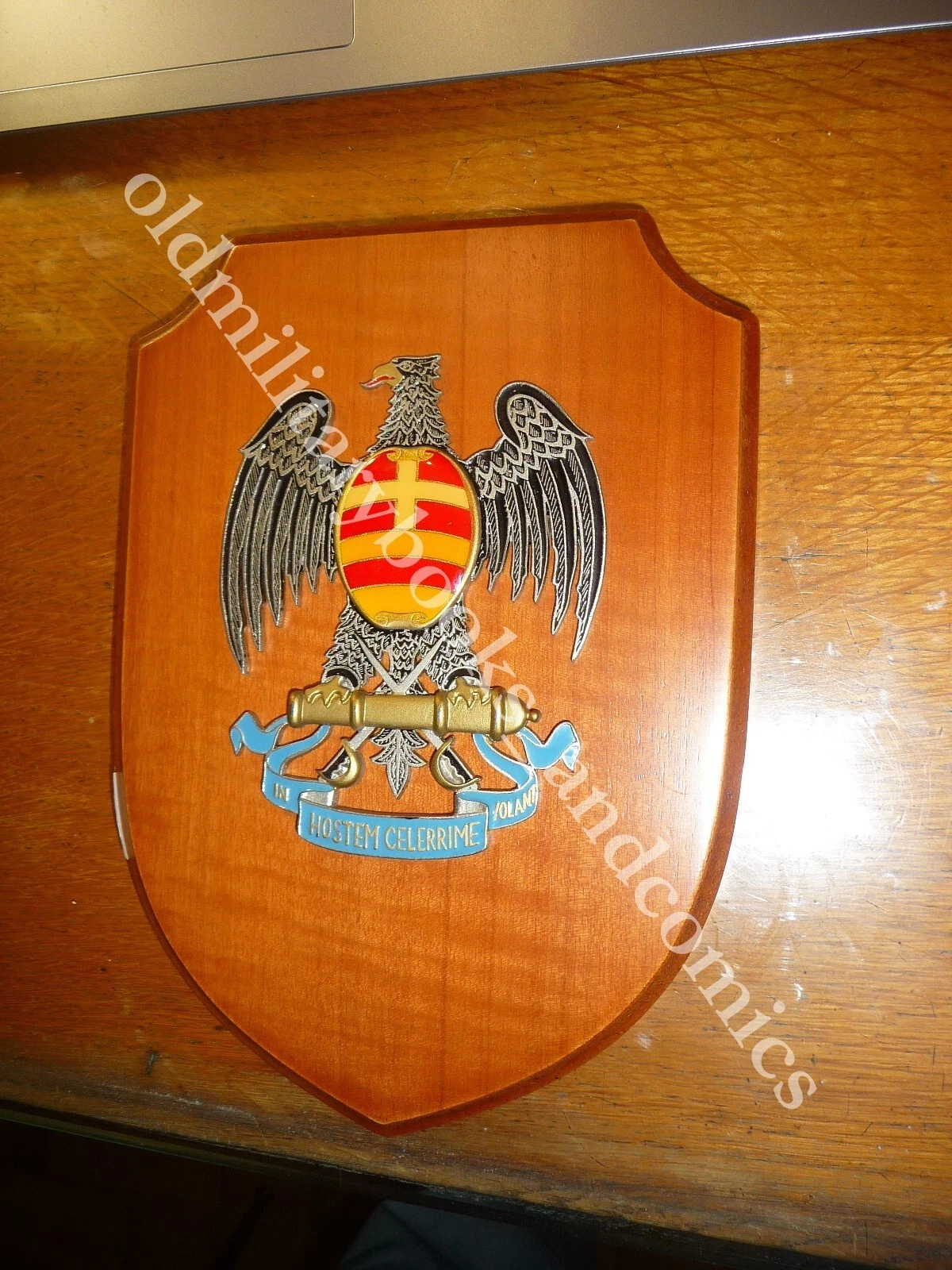 025 CREST EMBLEMA MILITARE REGGIMENTO ARTIGLIERIA A CAVALLO MOTTO IN …