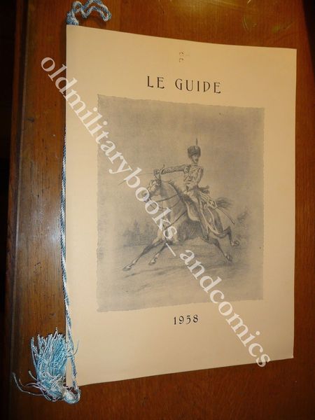 CALENDARIO REGGIMENTO LE GUIDE 1958 ELENCO U e SU OTTIMO