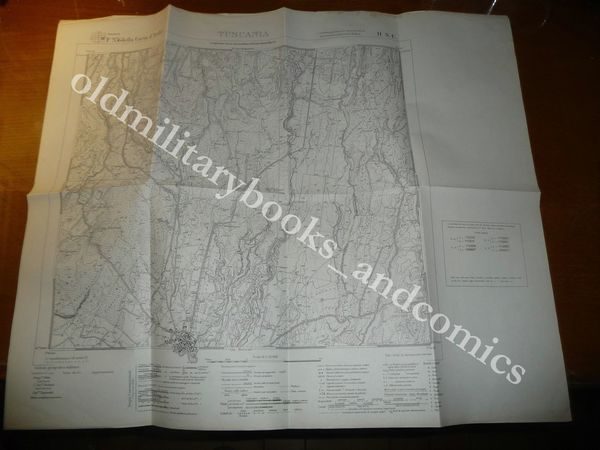 TUSCANIA PROVINCIA VITERBO TAVOLETTA SCALA 1:25.000 I.G.M. F. 136 SENZA …