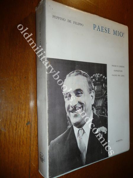 PAESE MIO! PEPPINO DE FILIPPO POESIE E CANZONI NAPOLETANE PAGINE …