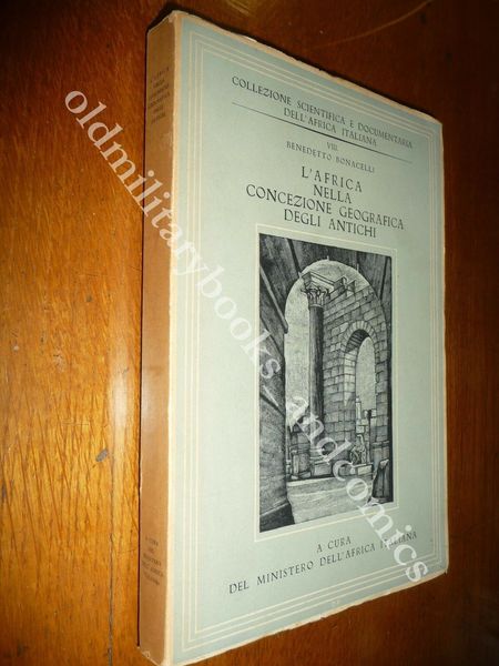 L'AFRICA NELLA CONCEZIONE GEOGRAFICA DEGLI ANTICHI BENEDETTO BONACELLI PERFETTO