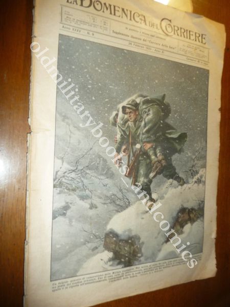 EROISMO DI UNA GUARDIA DELLA MILIZIA CONFINARIA VOLO SULLE ALPI …