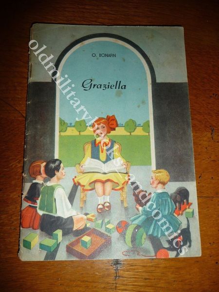 Collana ANIME IN FIORE GRAZIELLA E LE STAGIONI1940 FIABA ILLUSTRATA …