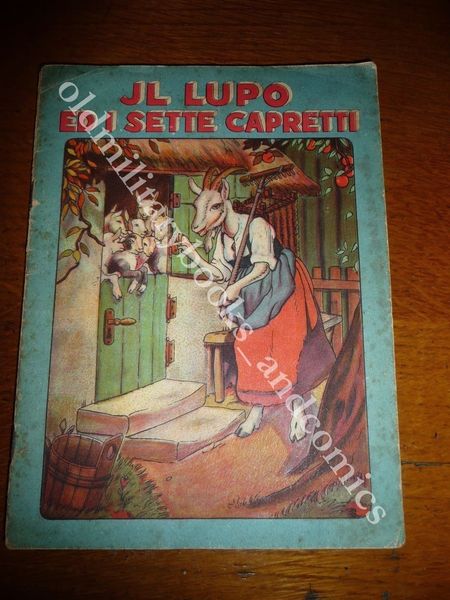 IL LUPO ED I SETTE CAPRETTI FIABA ILLUSTRATA Ed. TANA …