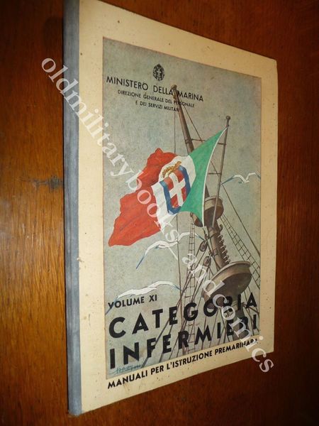 CATEGORIA INFERMIERI MANUALI PER L'ISTRUZIONE PREMARINARA 1936