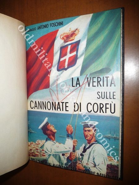 LA VERITA' SULLE CANNONATE DI CORFU' ANTONIO FOSCHINI 1953 MARINA …